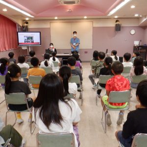 天美小学校へ施設紹介