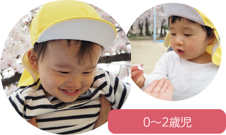 0～2歳時